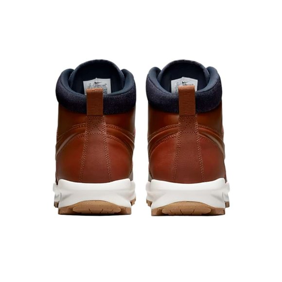 RARE Nike Manoa Leather SE High Boot Size 10 Rugged Orange Denim DC8892-800 NWOB - Picture 2 of 7